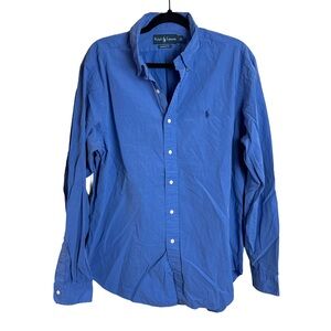 Polo Ralph Lauren Blue Button-Down Shirt